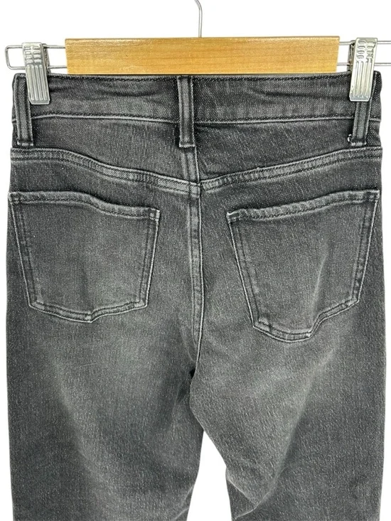 Quince Bella Stretch Relaxed Straight Jeans in Charcoal Black Women’s Size 24 - Picture 9 of 11